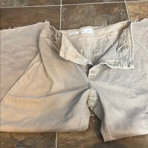 Mango Casual Beige Pants.  Only wore one time!!